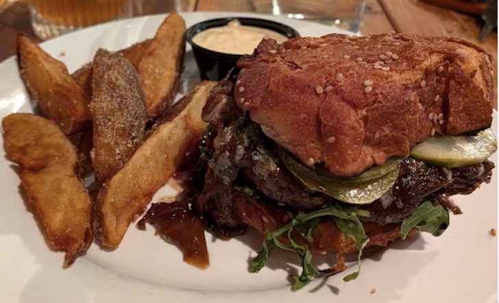 Bad Brother signature dishes Bad Brother BurgerPork TenderloinSriracha Buffalo Wings